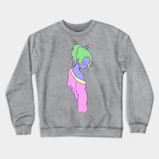 edo girl Crewneck Sweatshirt